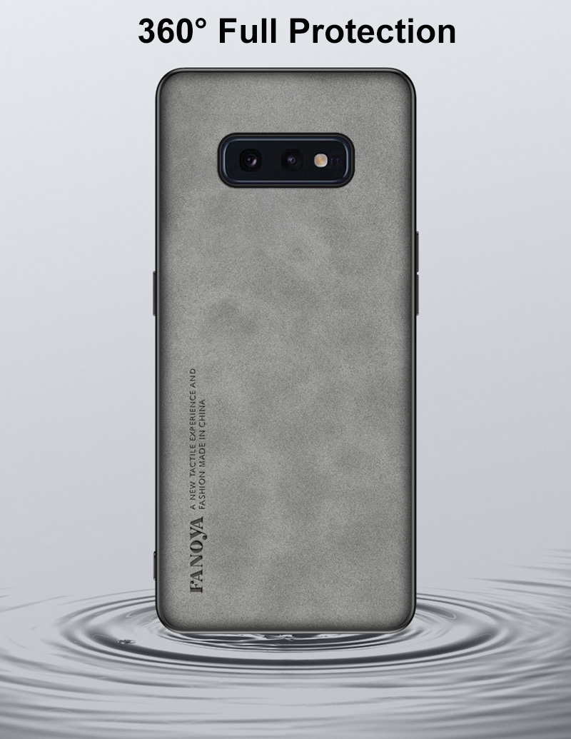 Funda de piel de lujo para Samsung Galaxy S10 Plus S10 5G S10E Funda de teléfono de silicona para Samsung S10 + S10E S10Plus Coq_voghion.com