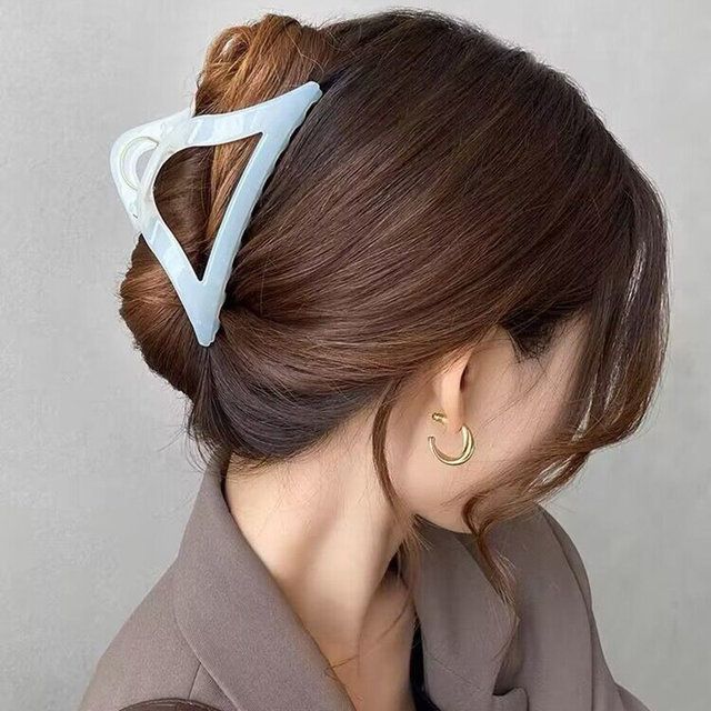 Modni kovinski izdolbeni kremplji za lase Vintage geometrične sponke za lase Lasnice Črne španke Dodatki za lase za ženska pokrivala_voghion.com