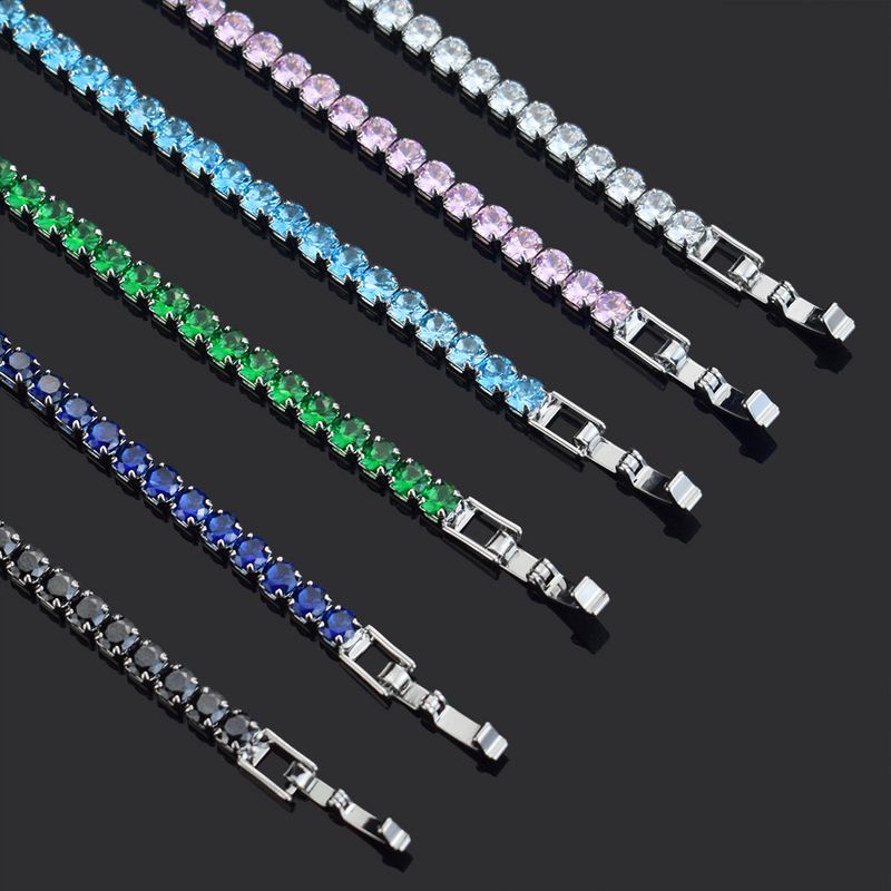 Herren Hip-Hop Micro Pave Diamant Tennis Armband für Frauen Schmuck heiß_voghion.com