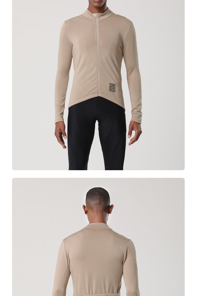 Sports autumn and winter new fleece riding clothes long sleeved mountain bike equipment with fleece warm riding clothes_voghion.com
