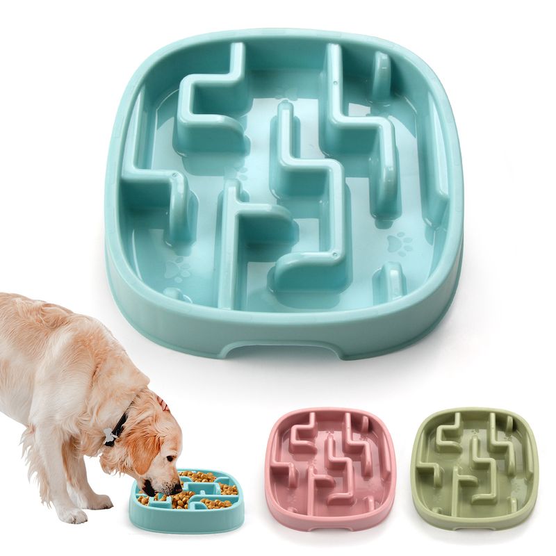 Cross-Border Slow Feeder PP Material Cat Eating Dog Food Bowl Pet Supplies_voghion.com