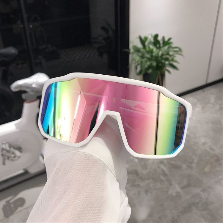 Lunettes de soleil de vélo à monture large, de qualité imbattable, résistantes aux UV, pour sports de plein air, cyclisme, hommes et femmes_voghion.com