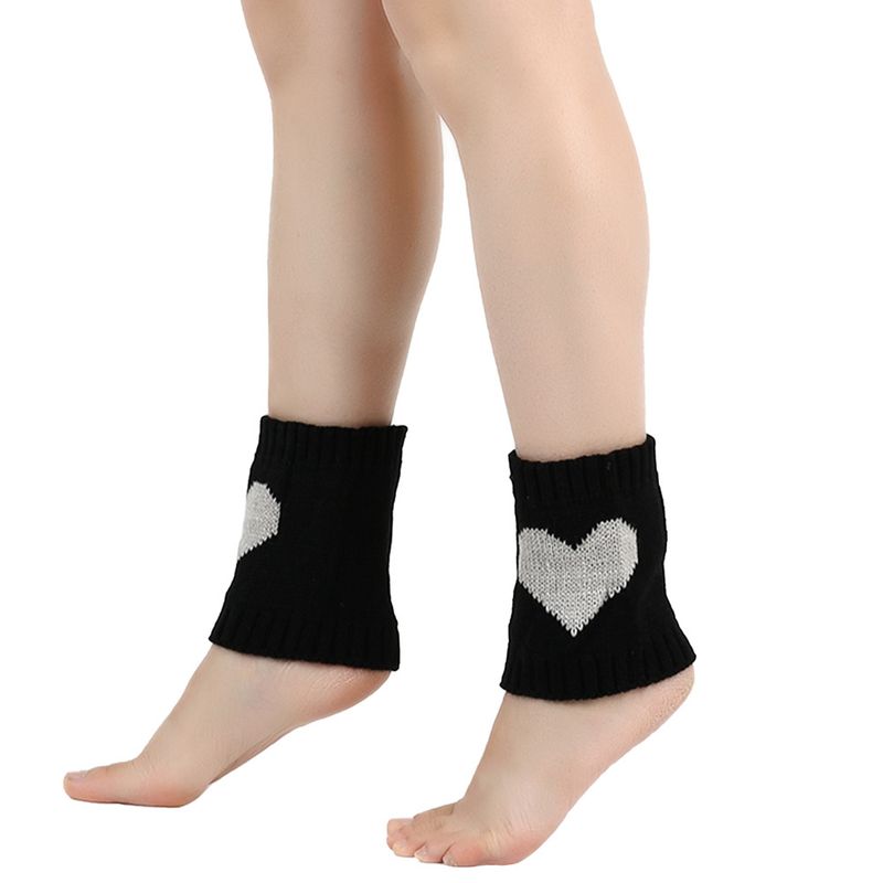 Warm knit socks and boots and leg warmers acrylic wool foot warmers_voghion.com