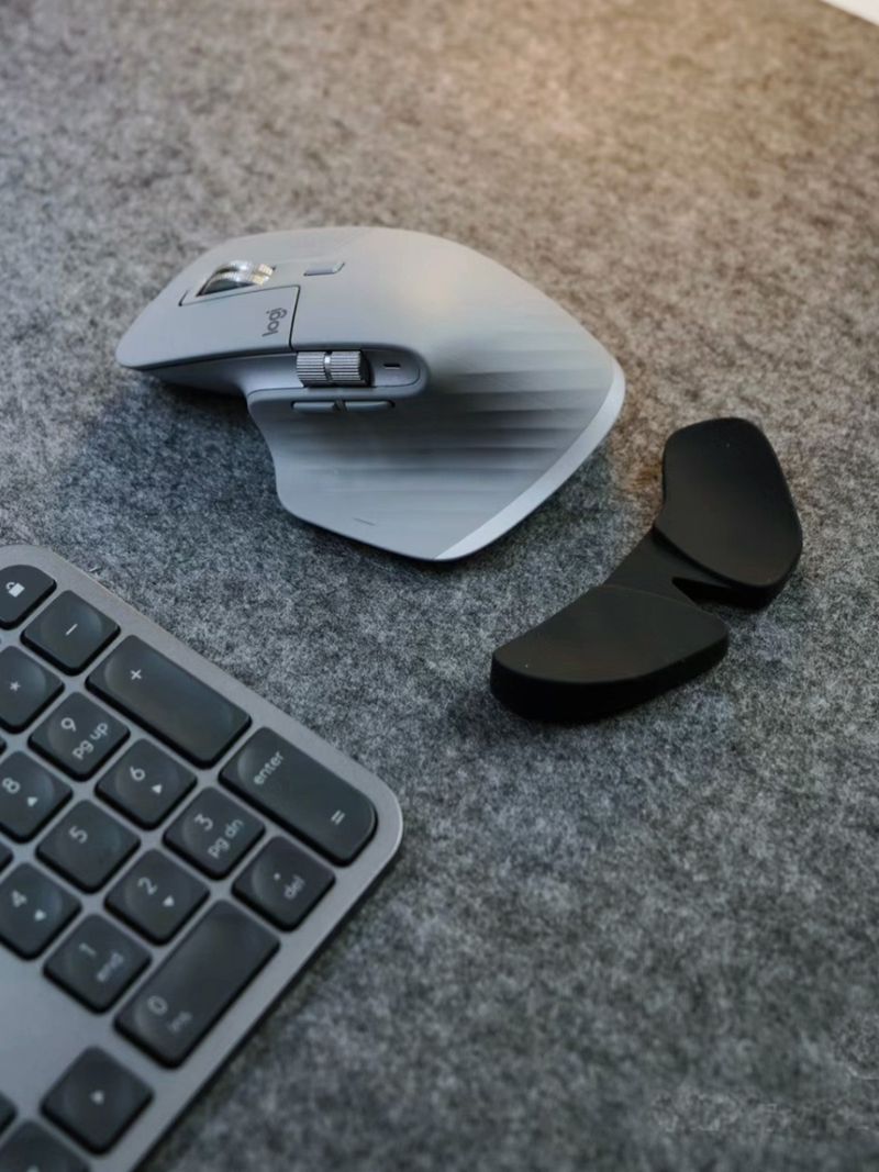 Tappetino per tastiera antiscivolo per computer di grandi dimensioni, in feltro di qualità imbattibile, per mouse, scrivania da ufficio, semplice tavolo da gioco._voghion.com