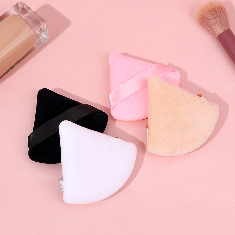 Ferramentas 1 PC Maquiagem Uso Seco Esponja Puff Powderdry Powder Veet Mini Portátil Reutilizável Seco Molhado Dual-Use Soft Co_voghion.com