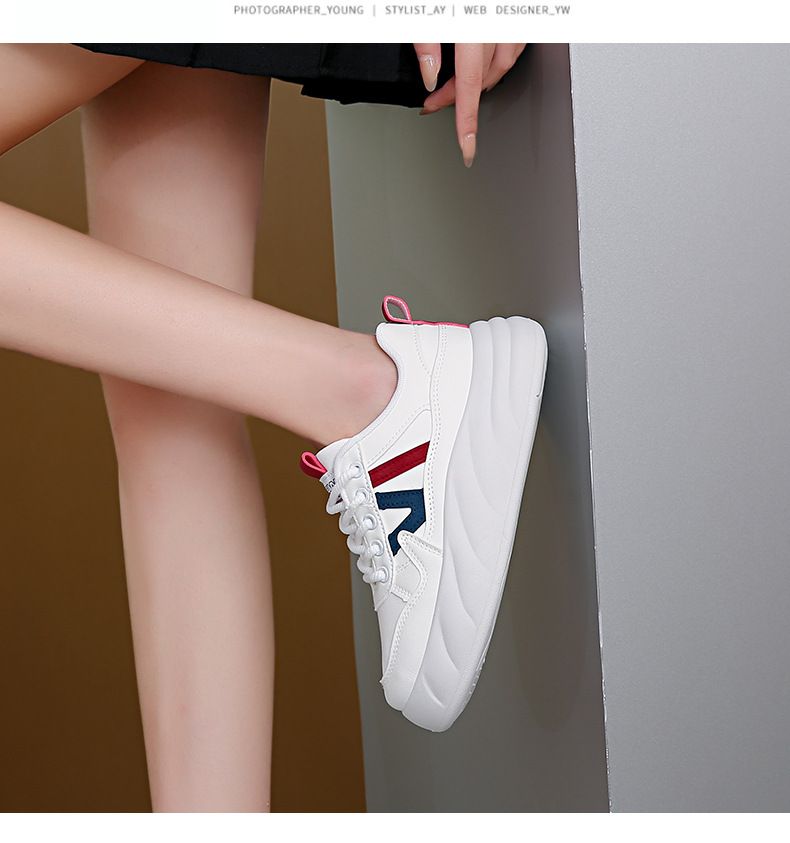 Scarpette bianche per bambini, studenti, tempo libero, sportive, versatili, da strada_voghion.com