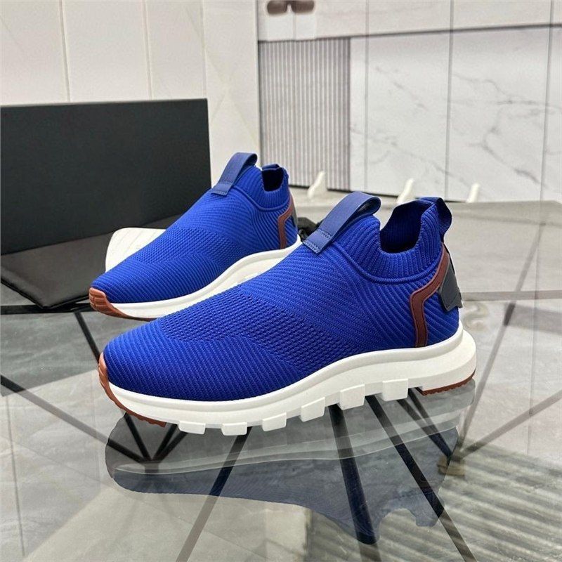 1:1 Brand Original Box Summer New Men's Mesh Breathable Slip-On Casual Versatile Lightweight Lazy Shoes_voghion.com