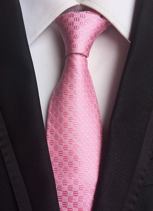 2025 Model 8cm Striped Plaid Series Men's Business Office Tie_voghion.com