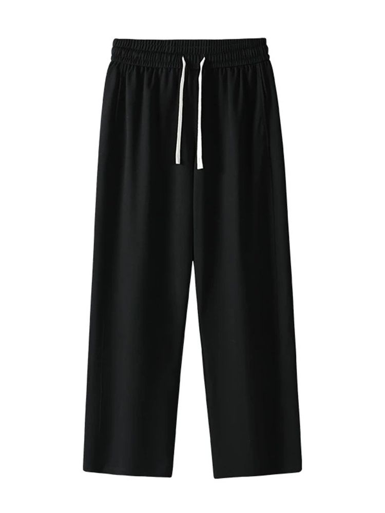 Sommer-Sporthose Für Herren, Leichte Baumwolle, Gerades Bein, Jogginghose Für Herren/Damen, Unissex, Paare, Lockere Passform, Gym-Hose_voghion.com