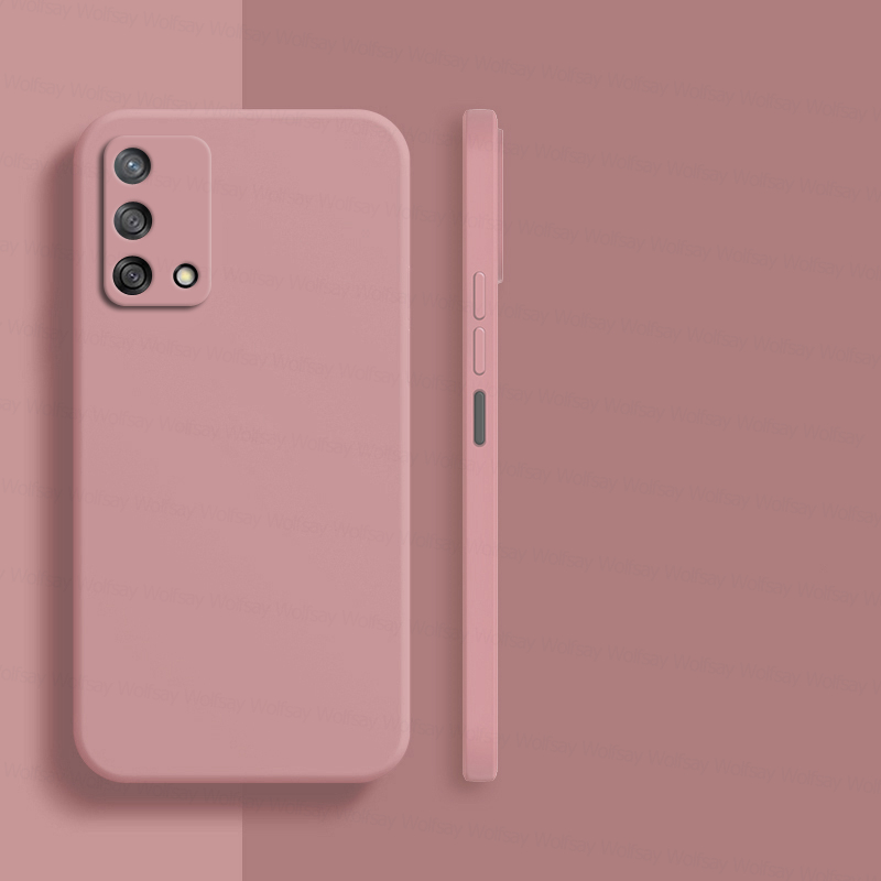 Για OPPO Reno6 Lite Θήκη Reno3 4 5 6 Κάλυμμα Lite Pro Plus SE Αντικραδασμικό Τηλέφωνο TPU υγρής σιλικόνης_voghion.com