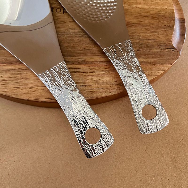 Aoliwo 304 Stainless Steel Non-Stick Household Non-Damaging Cooker Rice Scoop Serving Spoon_voghion.com