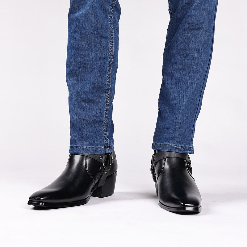 New Spring 2024 Men's High Top Zipper Retro Martin Boots_voghion.com