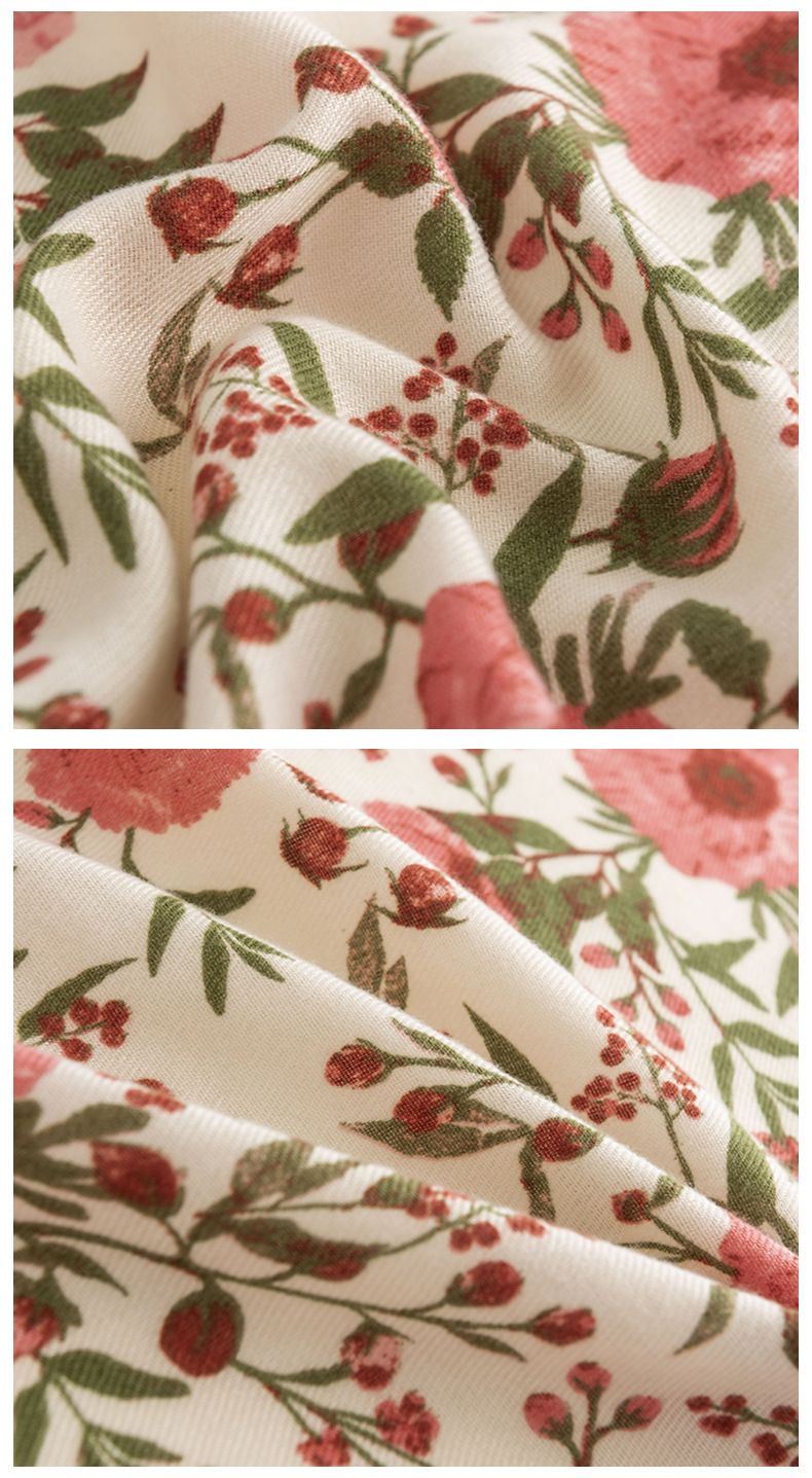 Bedruckter langer Schal aus Kaschmirimitat für Damen, leichter Luxus-Stil, warmer Blumenschal, modischer Pendler-Stil, Kälteschutz-Halstuch_voghion.com