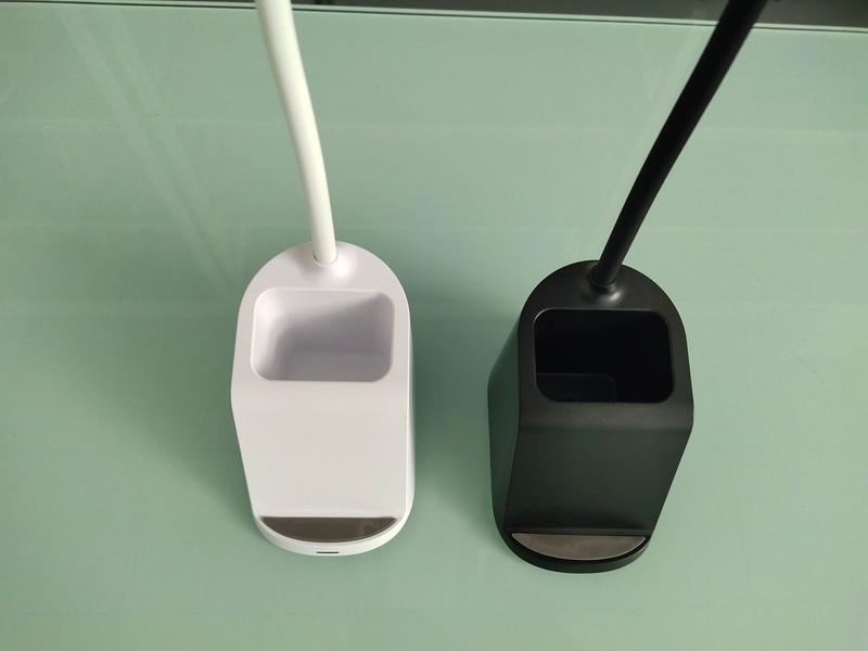 Pen holder stand table lamp wireless charger 15W fast charge learning special eye protection lamp gift logo_voghion.com