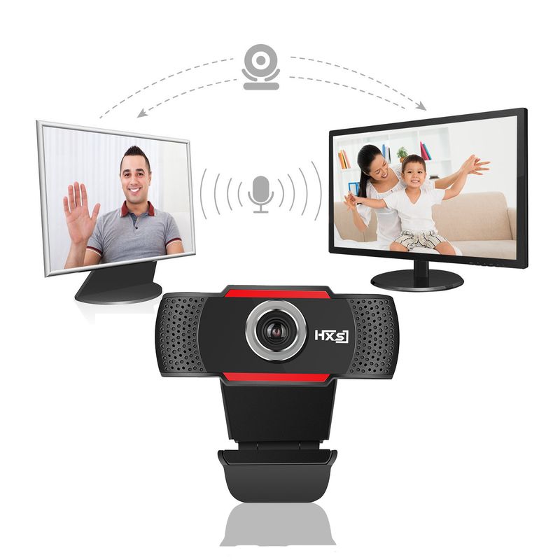 HXSJ conference high-definition camera with manual focusing and sound absorption microphone adaptation_voghion.com