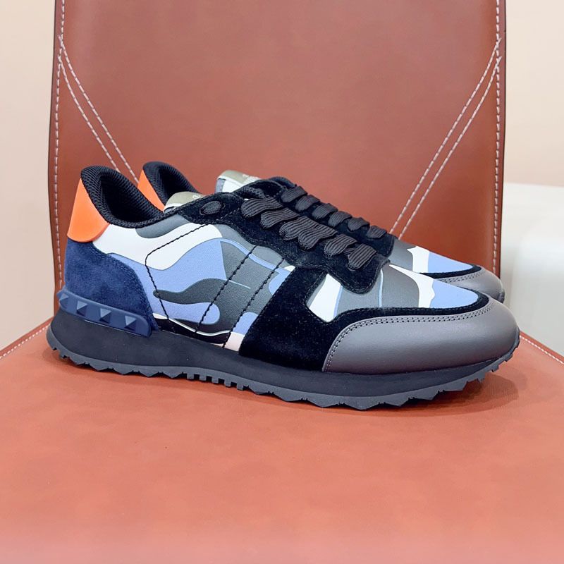 Scarpe sportive da uomo VT Camouflage Sports, con suola spessa, alla moda, casual, con lacci e blocchi di colore, versione alta_voghion.com