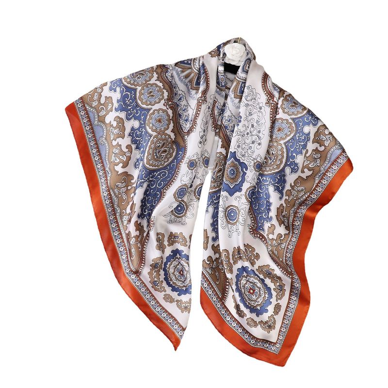 Scarf digitaltryck examen Design prov fyrkantig handduk_voghion.com