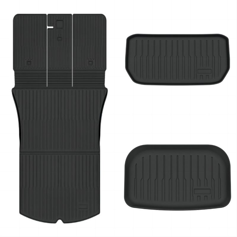 Suitable For Tesla Y/3 All-weather Waterproof And Odor-free TPE Special Car Car Floor Mat_voghion.com