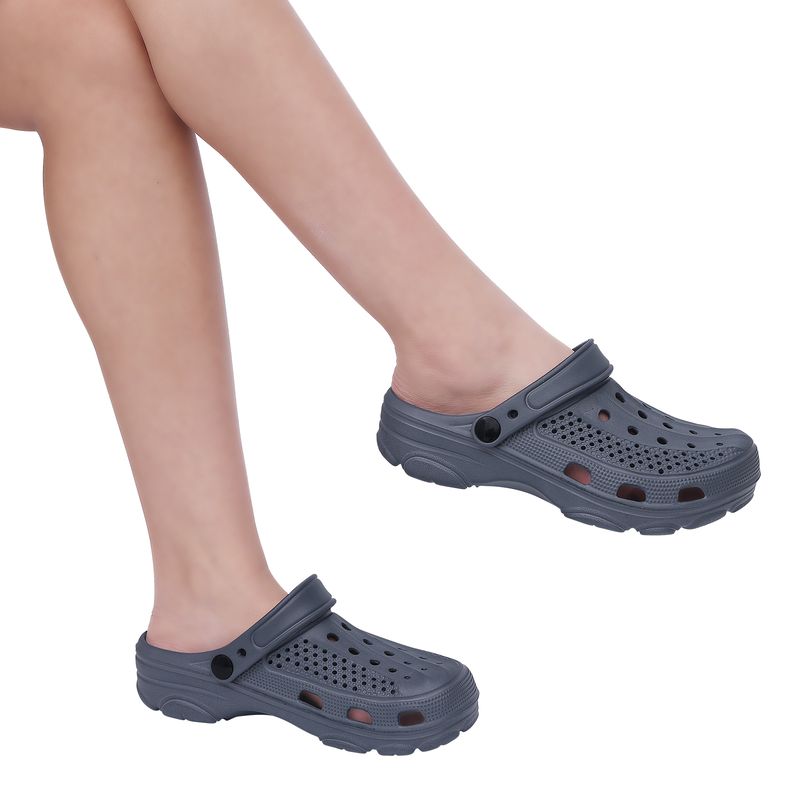 Bebealy Men Hole Clogs Slippers Men Garden Shoes For Men Arch Support Slides Summer Fashion Beach Slippers Non-slip EVA Slippers_voghion.com