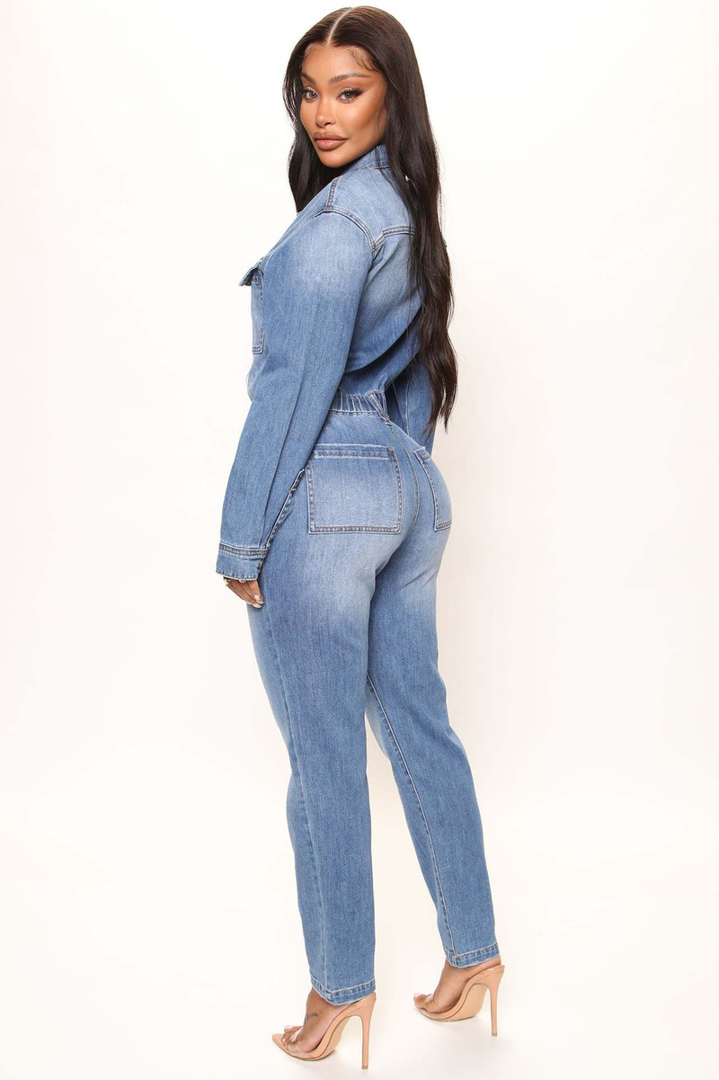 Damemode vask denim jumpsuit_voghion.com
