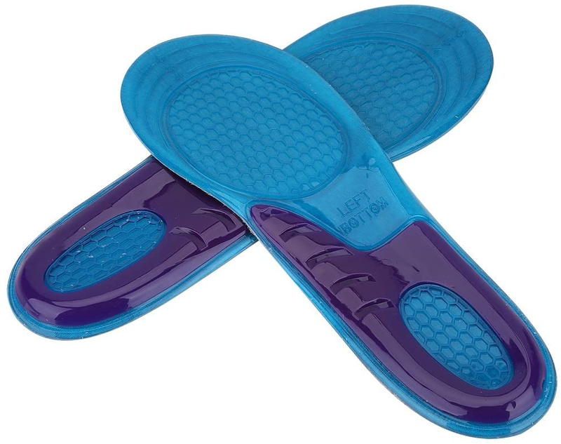 Semelle intérieure orthopédique en Gel de Silicone pour hommes et femmes, Inserts de chaussures Anti-choc, Support d'arc, coussin de pied plat, semelles intérieures pour les pieds_voghion.com