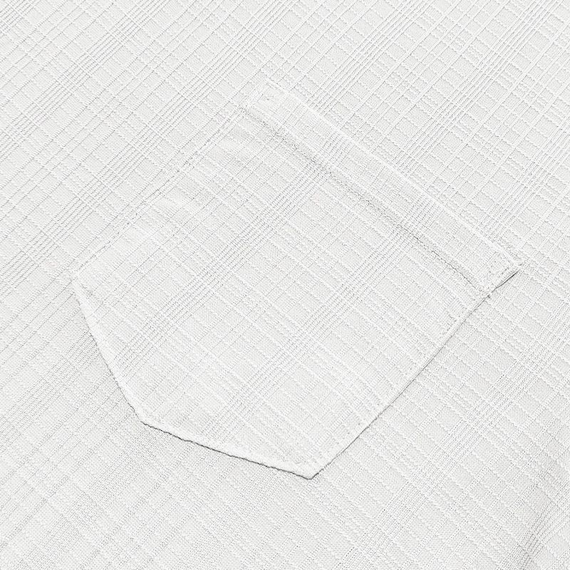 Maglietta estiva da uomo in stile americano, in lino e bambù, ampia, traspirante, casual, con scollo a V, ad asciugatura rapida, a maniche corte_voghion.com