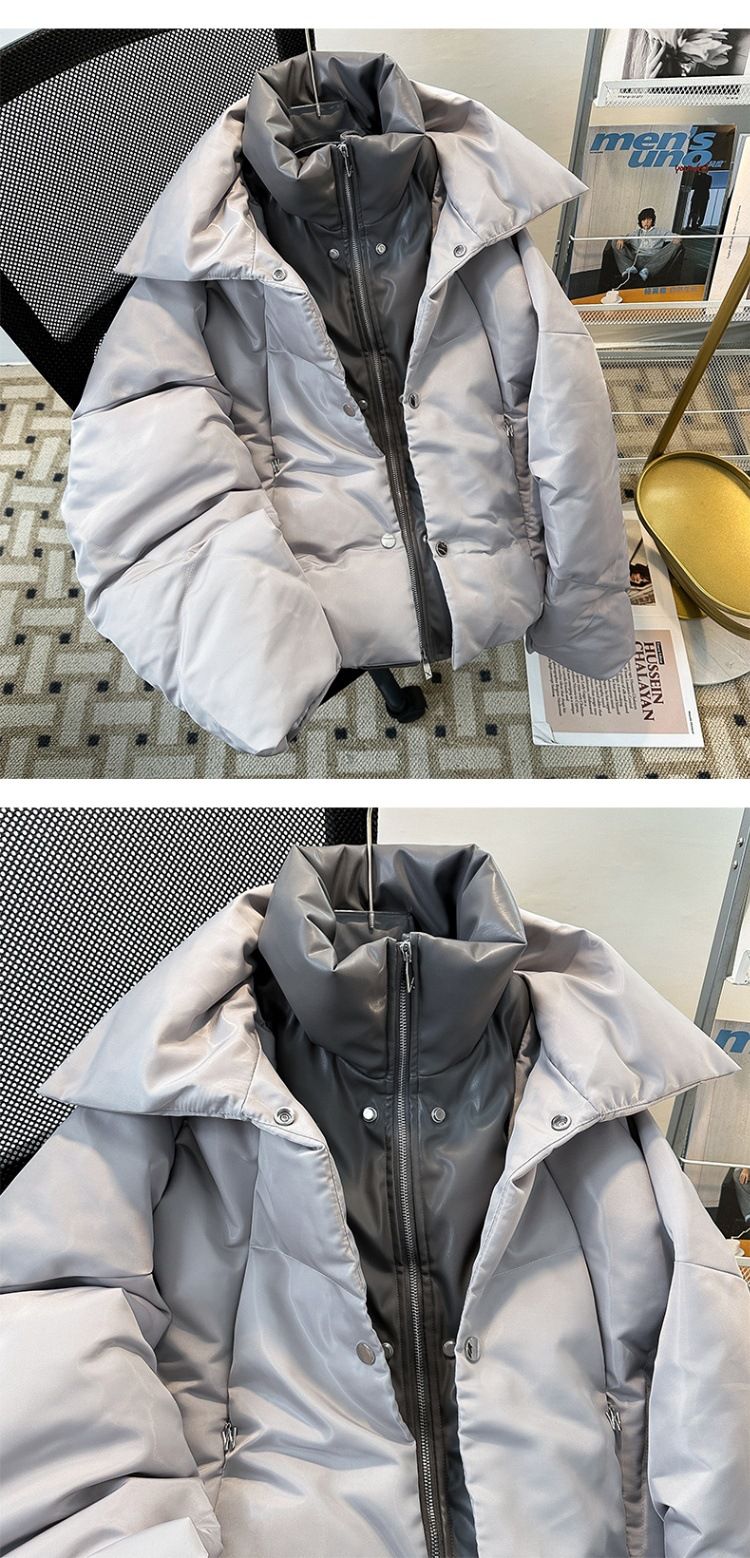 Dunjacka för män på vintern, kall och varm, huva för tonåringar, personlig trend, snöbergstryckt dunjacka för män_voghion.com