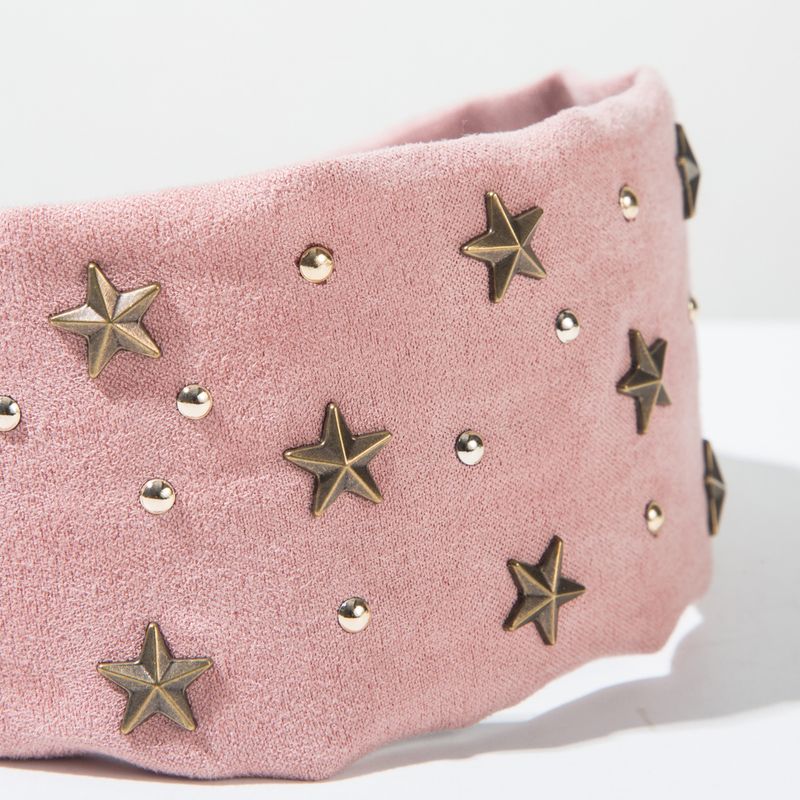 Fasce per capelli a forma di stella con design di nicchia per la primavera e l'estate 2025, alla moda e delicate_voghion.com