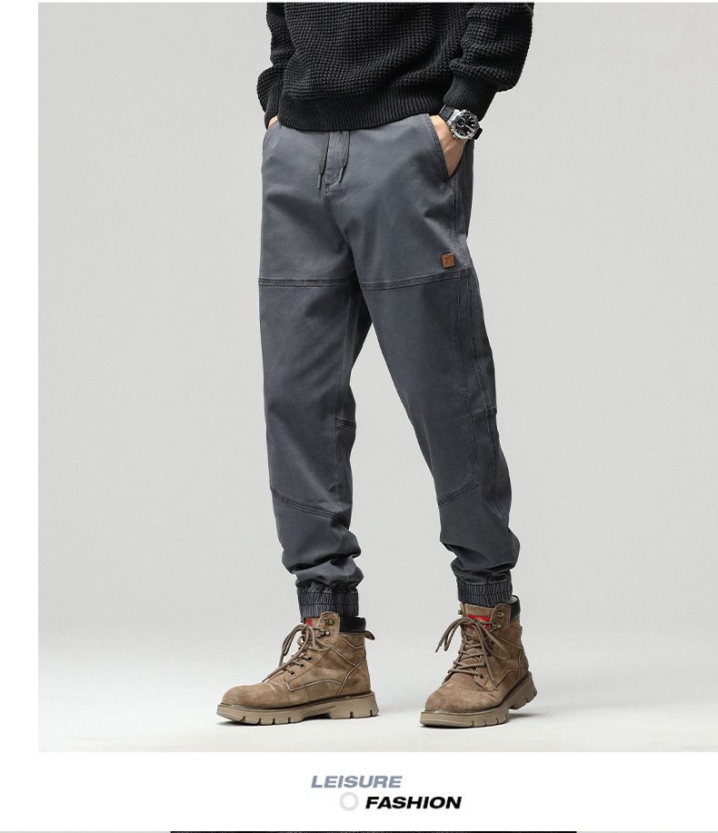 Nuovi prodotti autunno e inverno da uomo American Work, marchio alla moda per l'outdoor, vestibilità ampia sportiva, legatura alla caviglia versatile_voghion.com