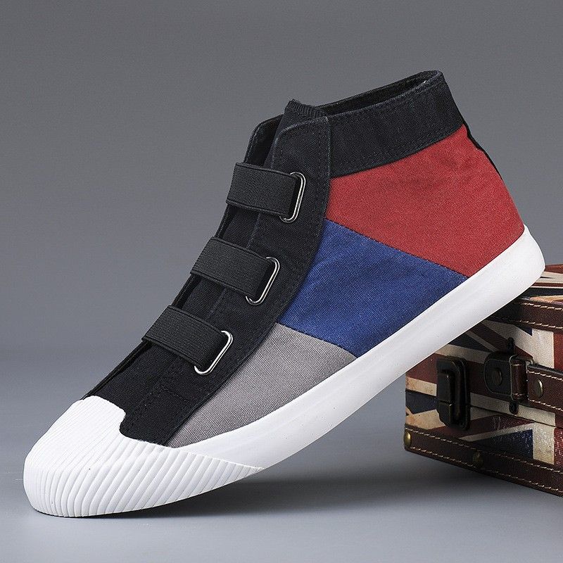 Flash Step New Men's Canvas Board Casual Shoes 9328_voghion.com