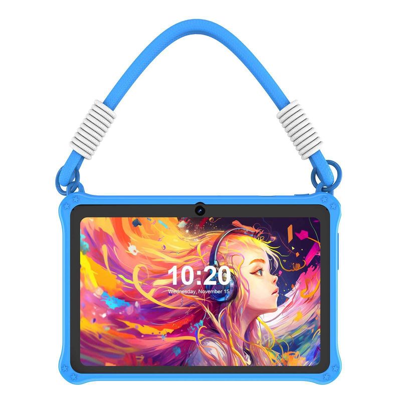 Tablets 7 Inch Children's Entertainment Tablet PC With Protective Silicone Case_voghion.com