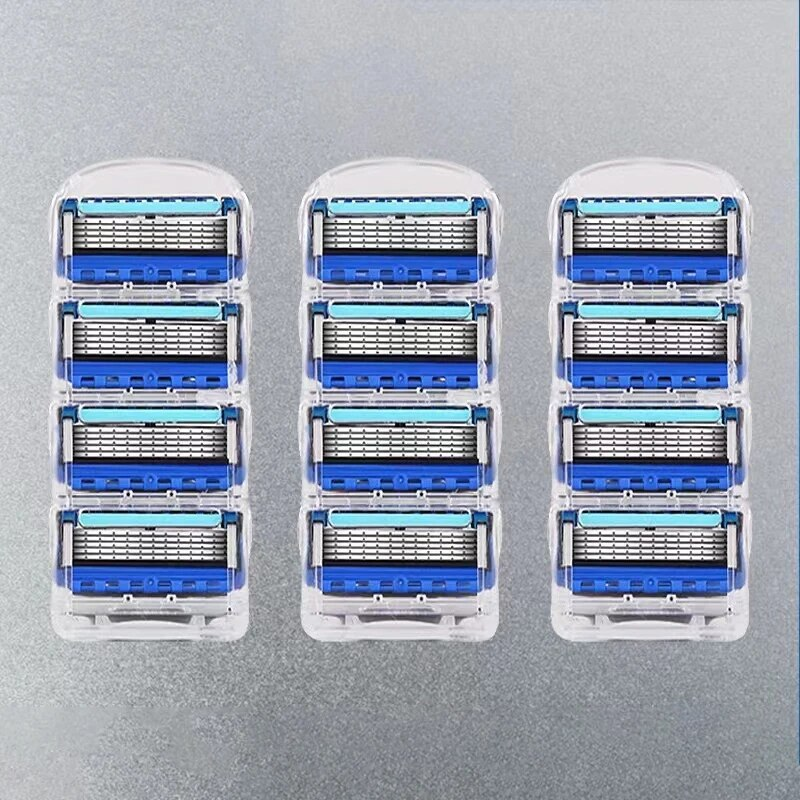 alennus Kappale 30 % Miesten 8.4.2012 Razor Fusion Pro liukuva parranajokone Miesten kasvojen parta hiusleikkuri 5-kerroksinen veitsen vaihtofila_voghion.com