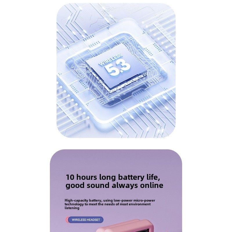 Yavaşça Renk Değiştiren Aydınlatmalı Bluetooth Kulaklık Kedi Kulaklığı BT035 E-spor Canlı Yayın Sunucusu Oyun Kulaklığı_voghion.com