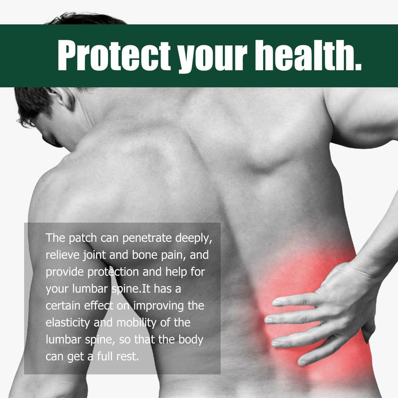 XIMONTH Lumbar Care Patch Relieves Lumbar Pain Lumbar Disc Herniation Active Muscles And Bones Lumbar Care Patch_voghion.com
