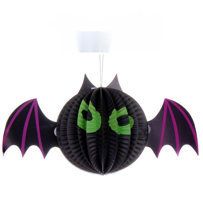 Forniture per decorazioni di Halloween, oggetti di scena, allestimento di scene, fantasmi, streghe, ragni, decorazioni sospese, zucche, lanterne di carta_voghion.com