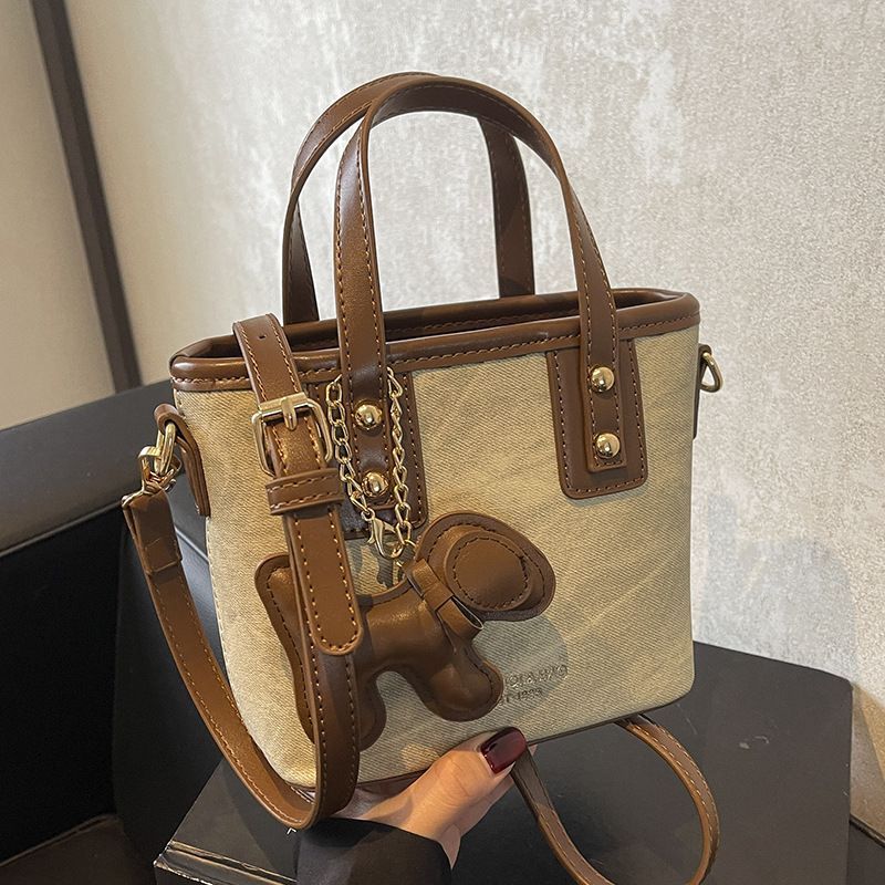 Borsa a secchiello alla moda per donna 2025, nuova borsa a tracolla versatile in stile Ins, autunno inverno_voghion.com