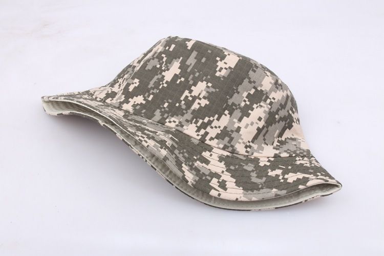 Chapeau de bassin de camouflage pour hommes et femmes, chapeau de voyage en plein air, chapeau de pêche, chapeau de bassin pour hommes, chapeau de protection solaire d'alpinisme, chapeau d'entraînement militaire_voghion.com