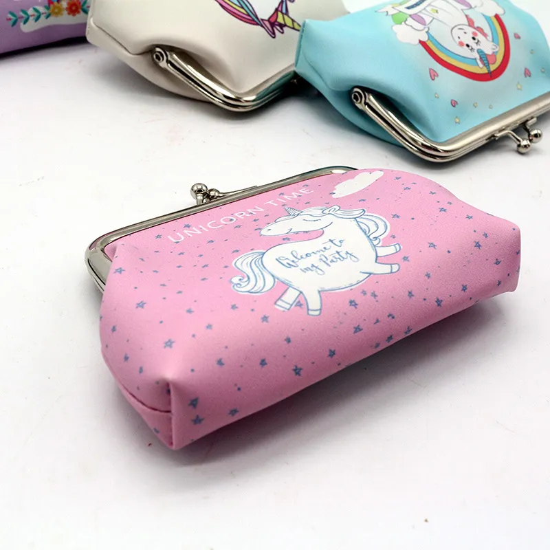 5 styles Fashion Purse Mini Pattern PU Wallets girls Cute Bag children Coin Purses Girl Gift M029_voghion.com
