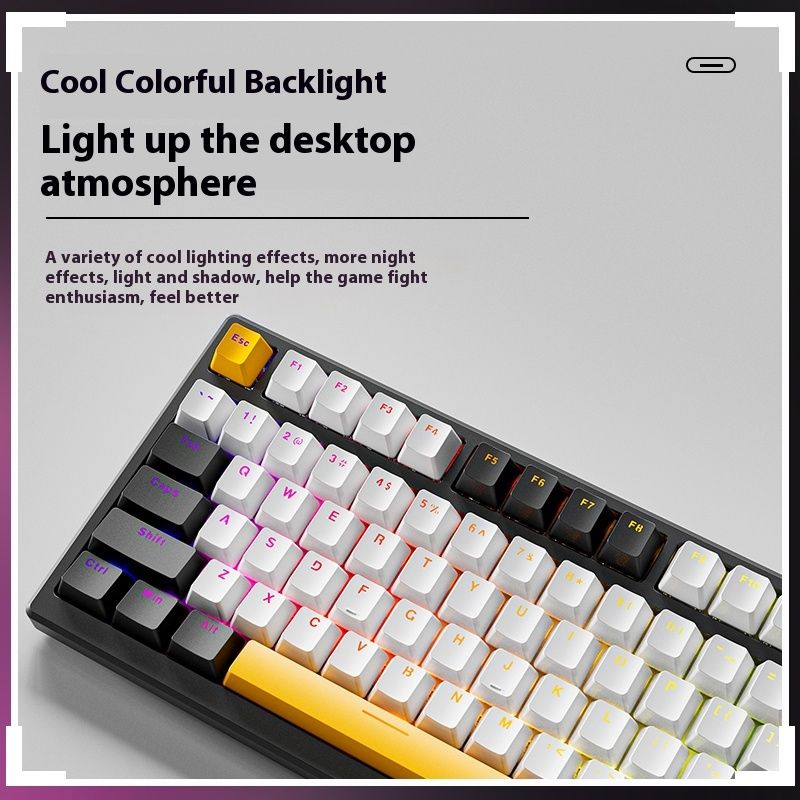 Göz kamaştırıcı G99 üçüncü deneme sınavı kablosuz Bluetooth mavi kırmızı eksen ofis E-spor oyunu masaüstü dizüstü bilgisayar mekanik_voghion.com