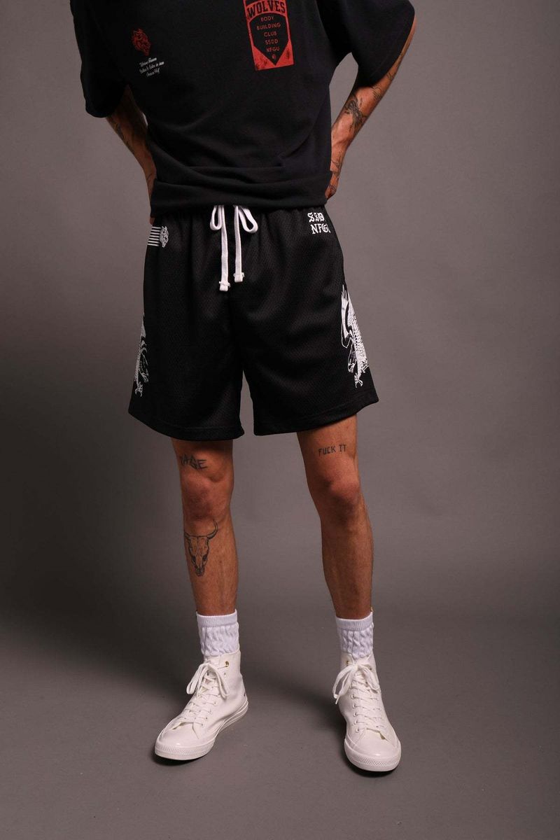 boy Cross-border Sports Shorts Men's Basketball Summer Running Fitness Quick-drying Casual Training American Five-point_voghion.com