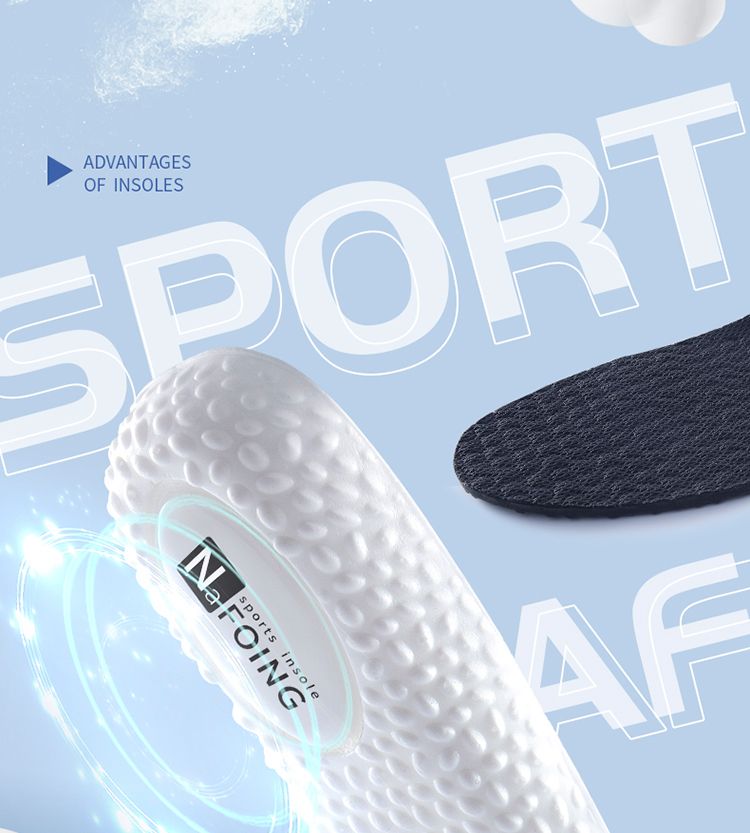 Nafoning Sports With A Poop Like Feel, Air Cushion For Shock Men's And Women's Summer Sweat Absorption, Breathable_voghion.com