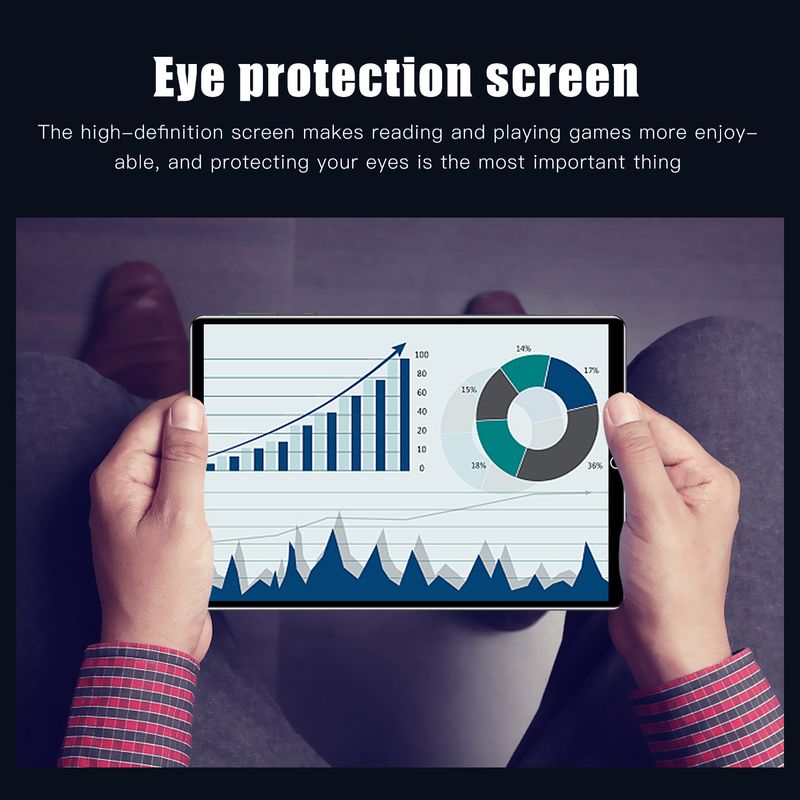 8 Inch Android Tablet - Octa-Core, WiFi, Bluetooth, Dual SIM Calling, HD Display_voghion.com