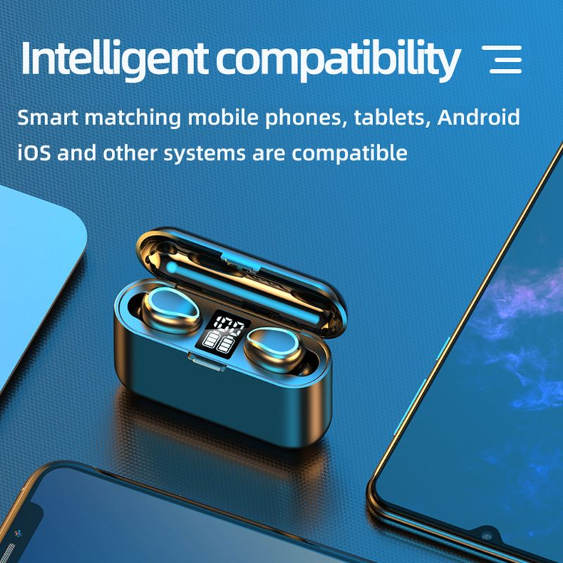 In-Ear-Wireless-Streamer-Ohrhörer Bluetooth-kompatibles 5.0-Kopfhörer-Stereo-Musik-Headset_voghion.com