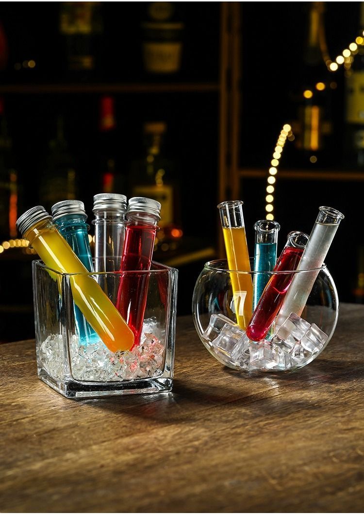 Creative Cocktail High-end Internet Celebrity Bar Drinkware Special Ins Straw Crystal High Appearance Glass Cup_voghion.com