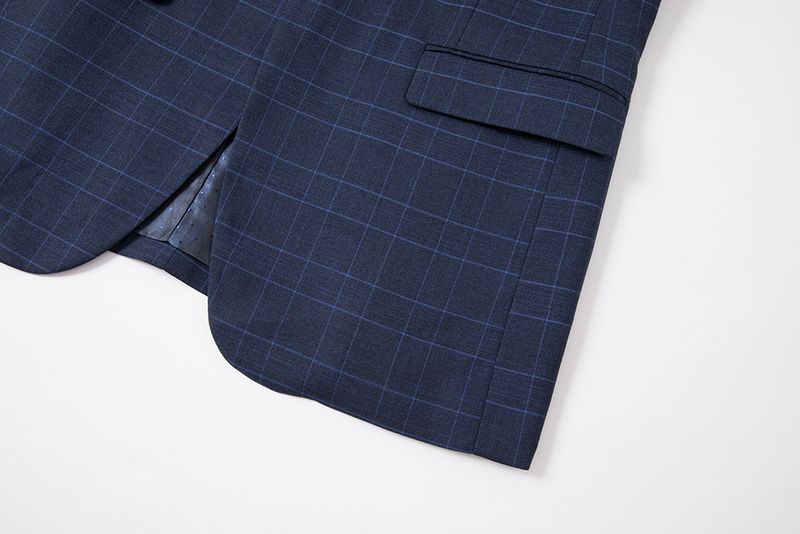 Herrenbekleidung Karierte Anzüge für Männer Business Slim Fit Formelle Anzüge Trauzeuge Bräutigam Hochzeitsanzüge für Männer_voghion.com