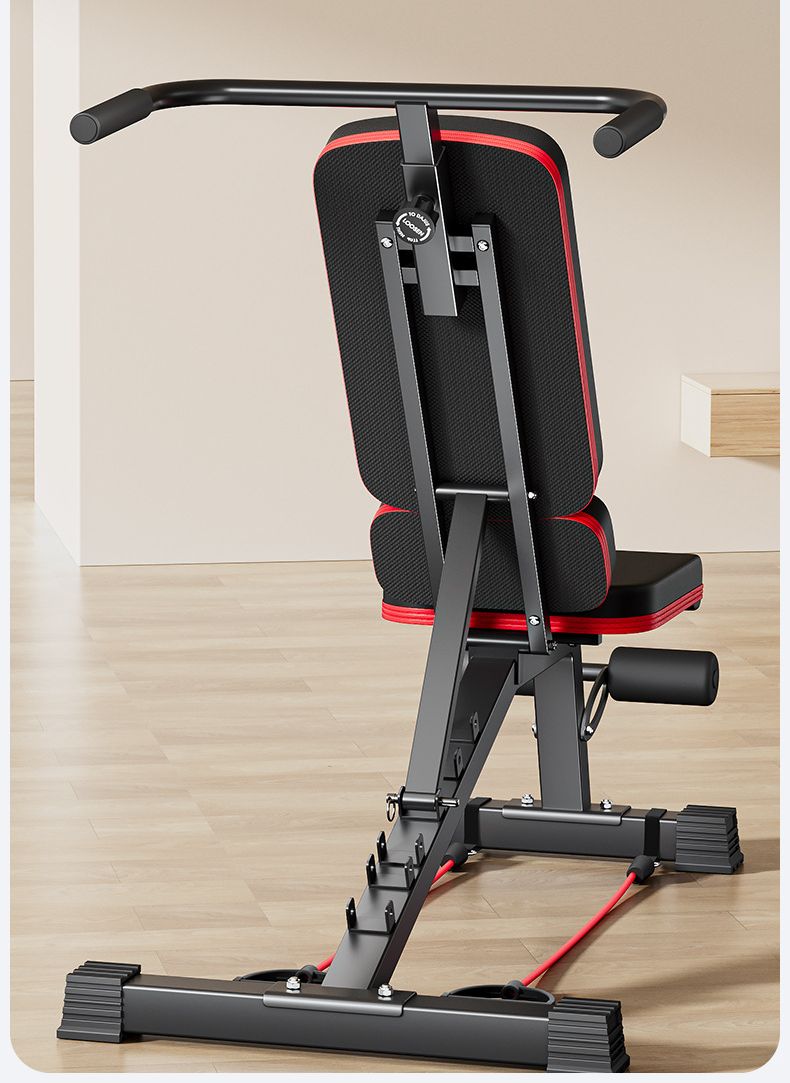 Supino com halteres, cadeira de ginástica dobrável multifuncional Fly Bird para homens, equipamento para abdominais_voghion.com