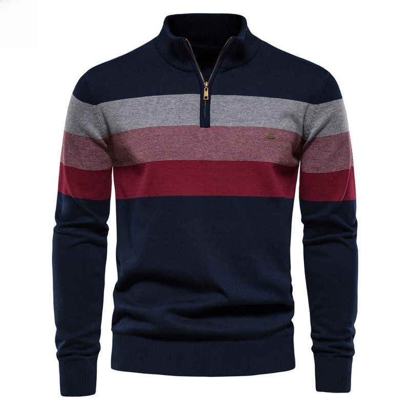 Herrenbekleidung neue Herrengröße Herbst und Winter Pullover Strickjacke hochwertiger Mantel für Männer_voghion.com
