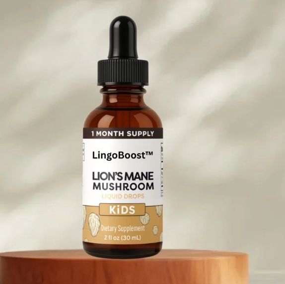 Unlabeled Lion's Mane Hericium Erinaceus Essence Nootropic Supplement Vitamin Drops_voghion.com