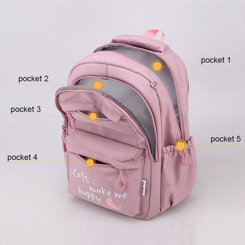 Zaino Kawaii per ragazze Borse da scuola Portabilità Impermeabile Adolescenti Studente universitario Borsa a tracolla da viaggio grande Mochilas Escolares_voghion.com