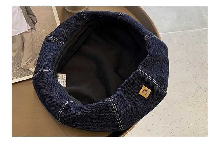 Spring and Autumn Cowboy Beret Hundreds of fashionable summer sunscreen painter's hat show face small hundred matching_voghion.com